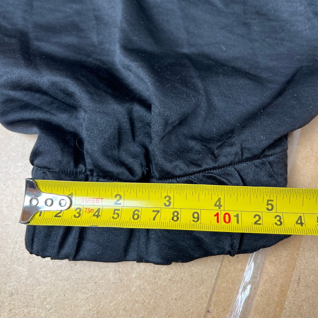 Amanda Laird Cherry Black Soft Pants Women Size 46