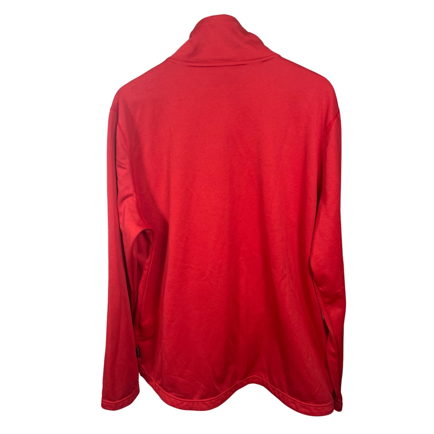 Jack Wolfskin At Home Outdoors 2XL Red Zip Up Softshell Jacket