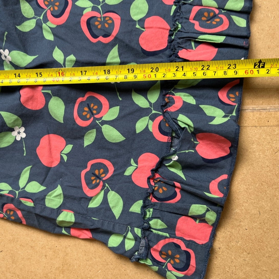 Hanna Andersson Size 140 US 8 Apple Dress Cotton Sun