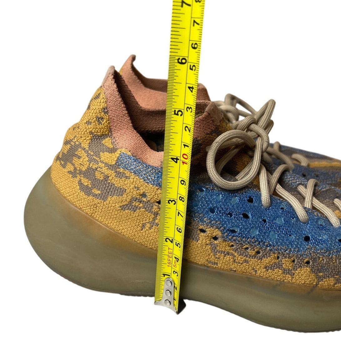 Adidas Yeezy Boost 380 'Blue Oat Reflective' Tan Sneakers No Box Size 9