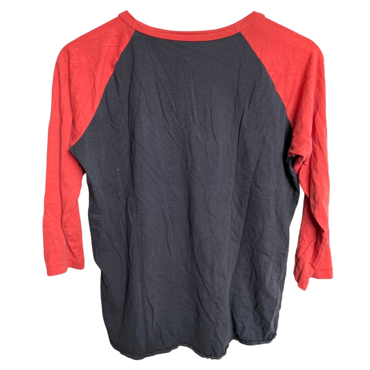 Peek Smokey Bear 100% Cotton 2XL Raglan Shirt Black & Red