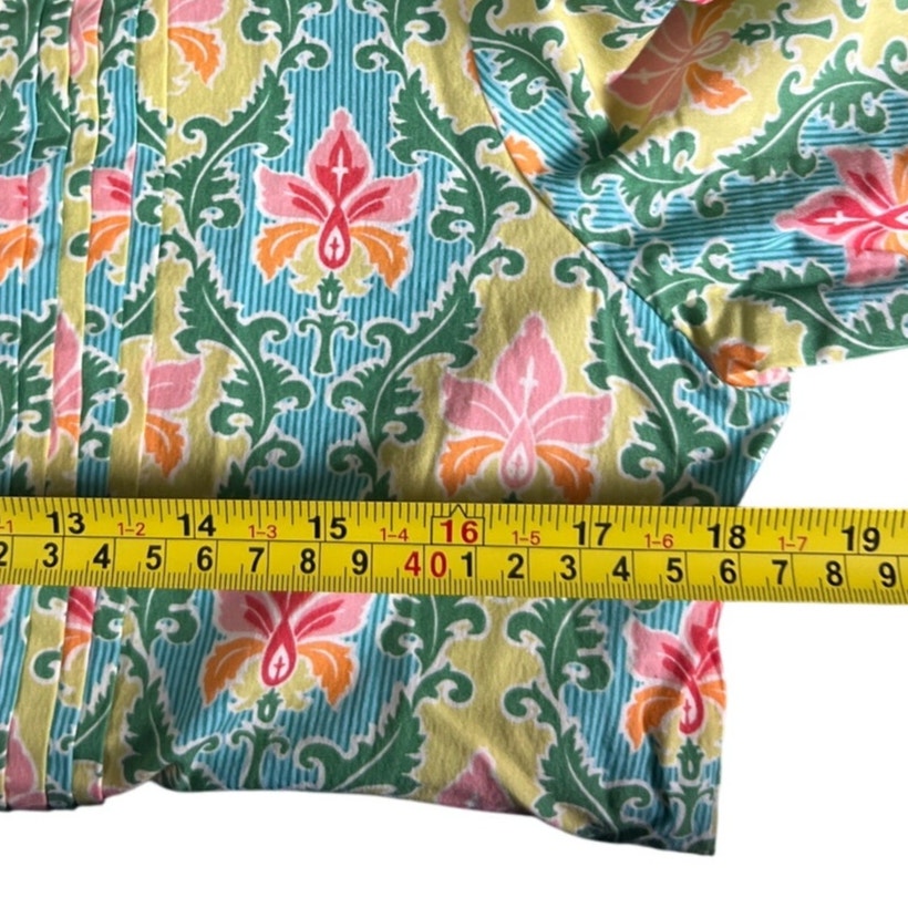 Matilda Jane Floral Sleeve Tunic Women Size M