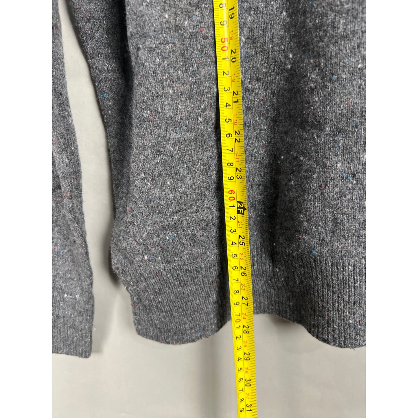 J. Crew NWT Pullover Gray Men's Sweater Merino Wool Size Large