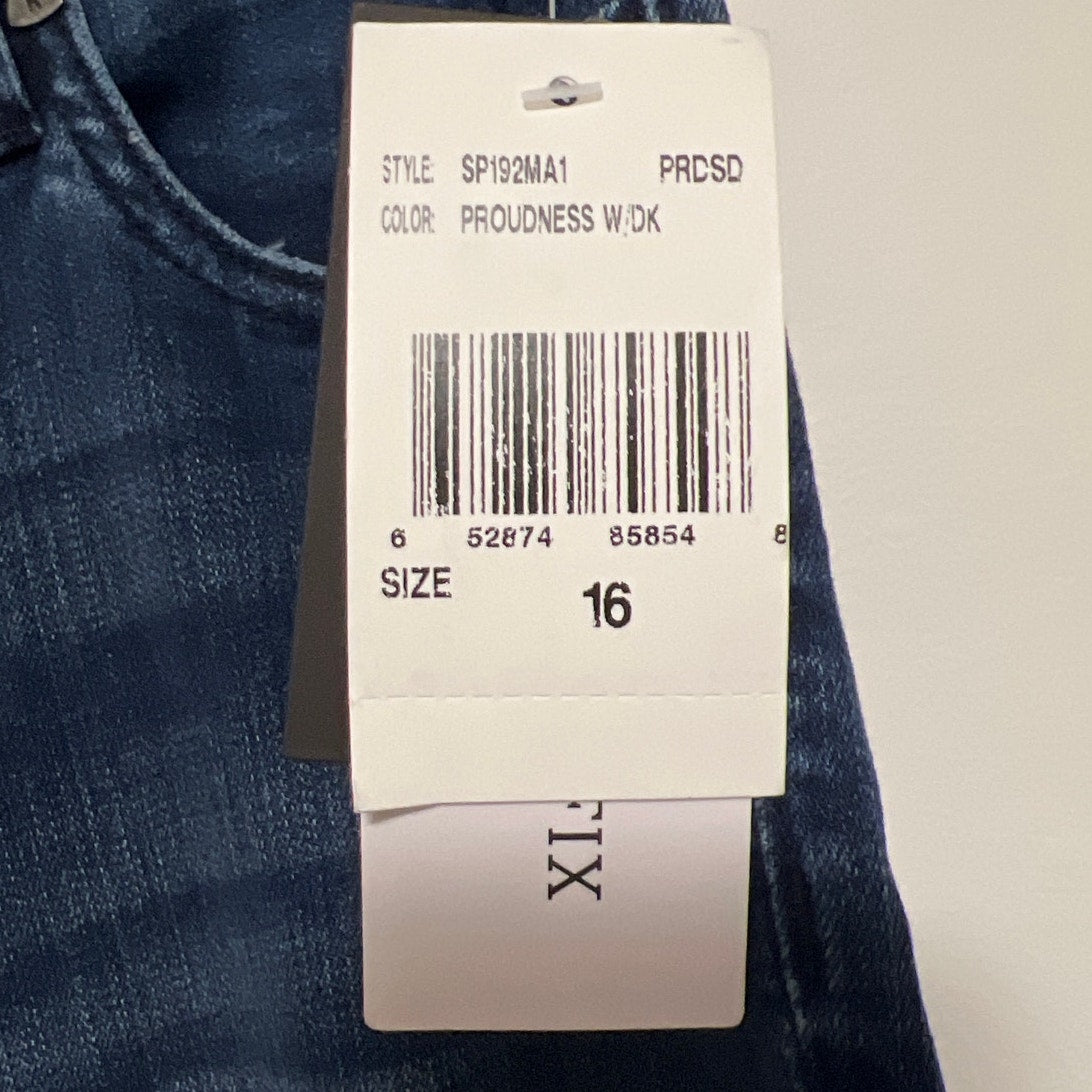 Kut from the Kloth Women Cuffed Tapered Skinny Jeans NWT Size 16
