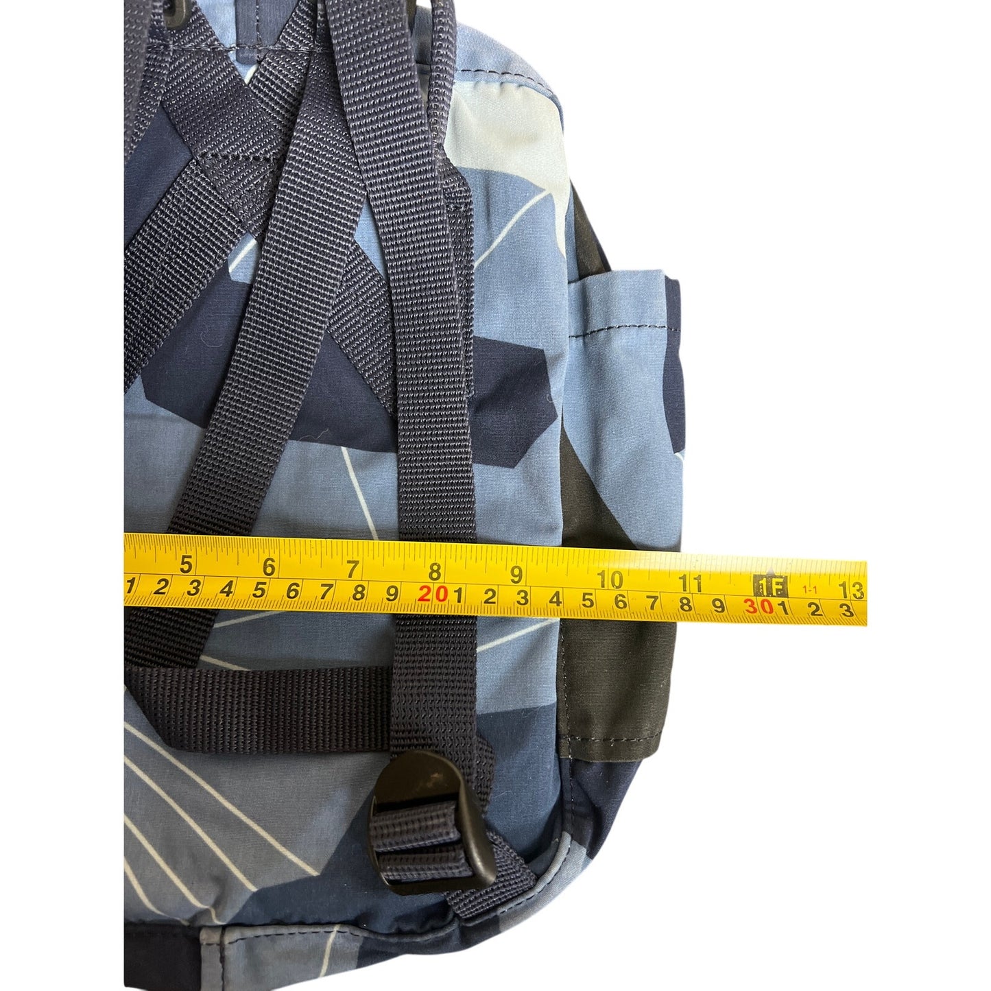 Fjall Raven Kanken Art Mini Bag Backpack Blue Object Print