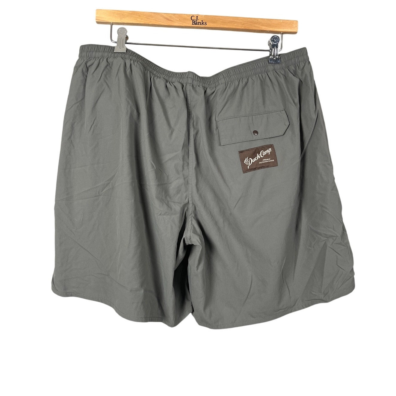 Duck Camp Gray Scout Shorts Mens Size 2XL