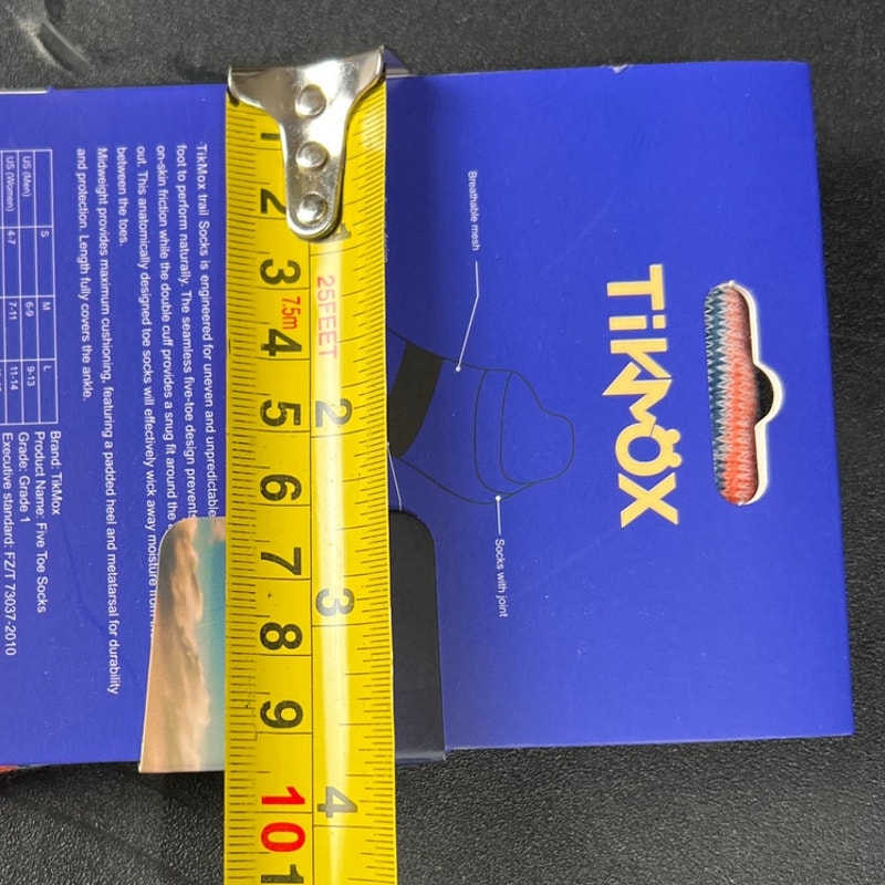 Tikmox Sports Socks Expert NWT Multicolor *Missing Size*