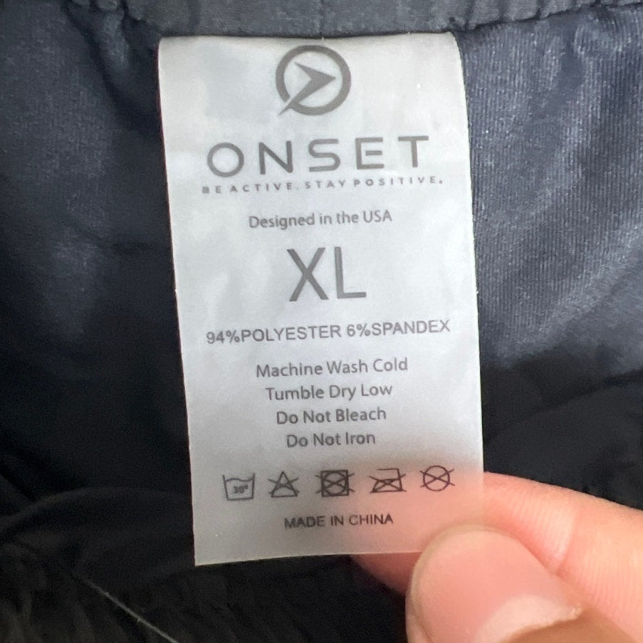 Onset NWT XL Polyester Black Women's Shorts Adjustable Waist