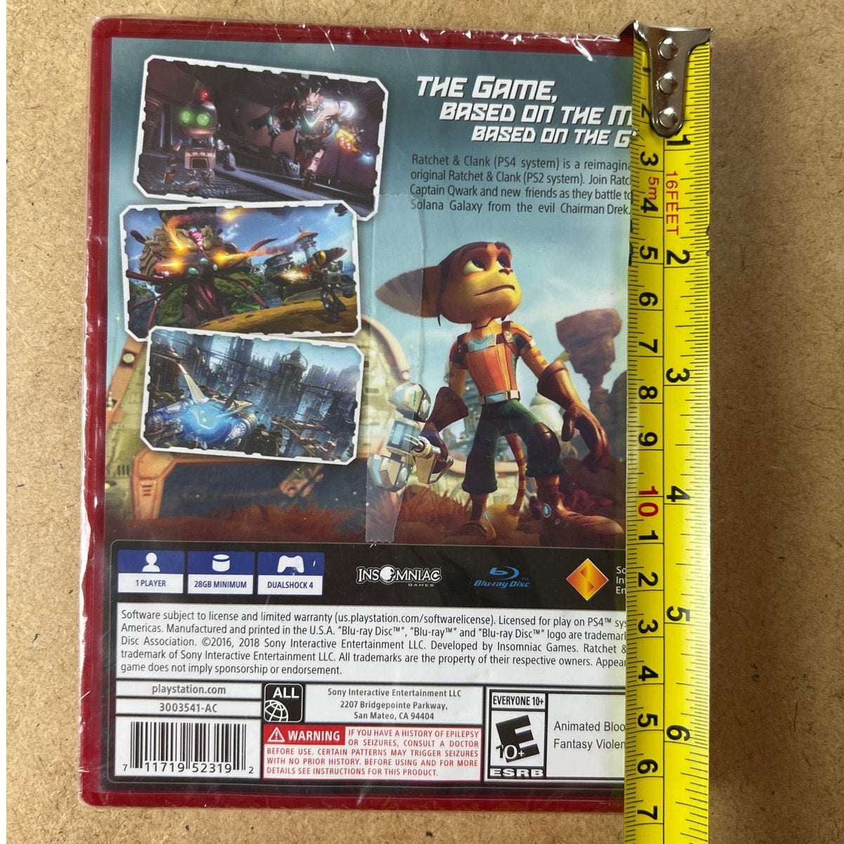 SEALED Ratchet and Clank PlayStation Hits (Sony PlayStation 4, 2016)