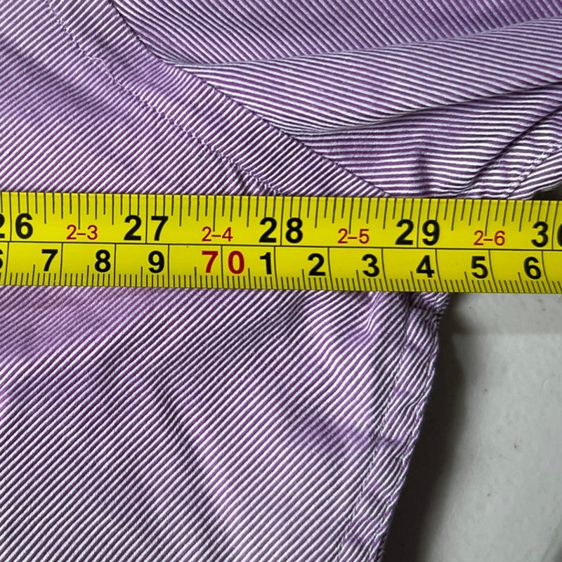 Peter Millar XL 100% Cotton Purple Button up