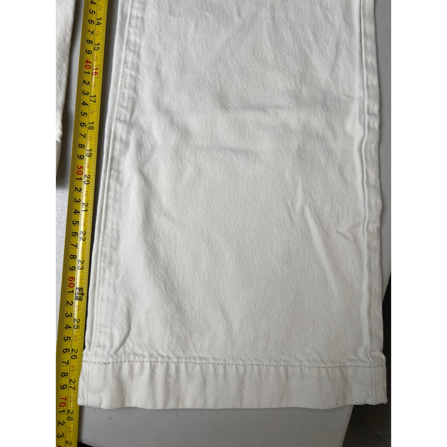 Rolla's High Rise Wide Leg Size 28 White Women Pants