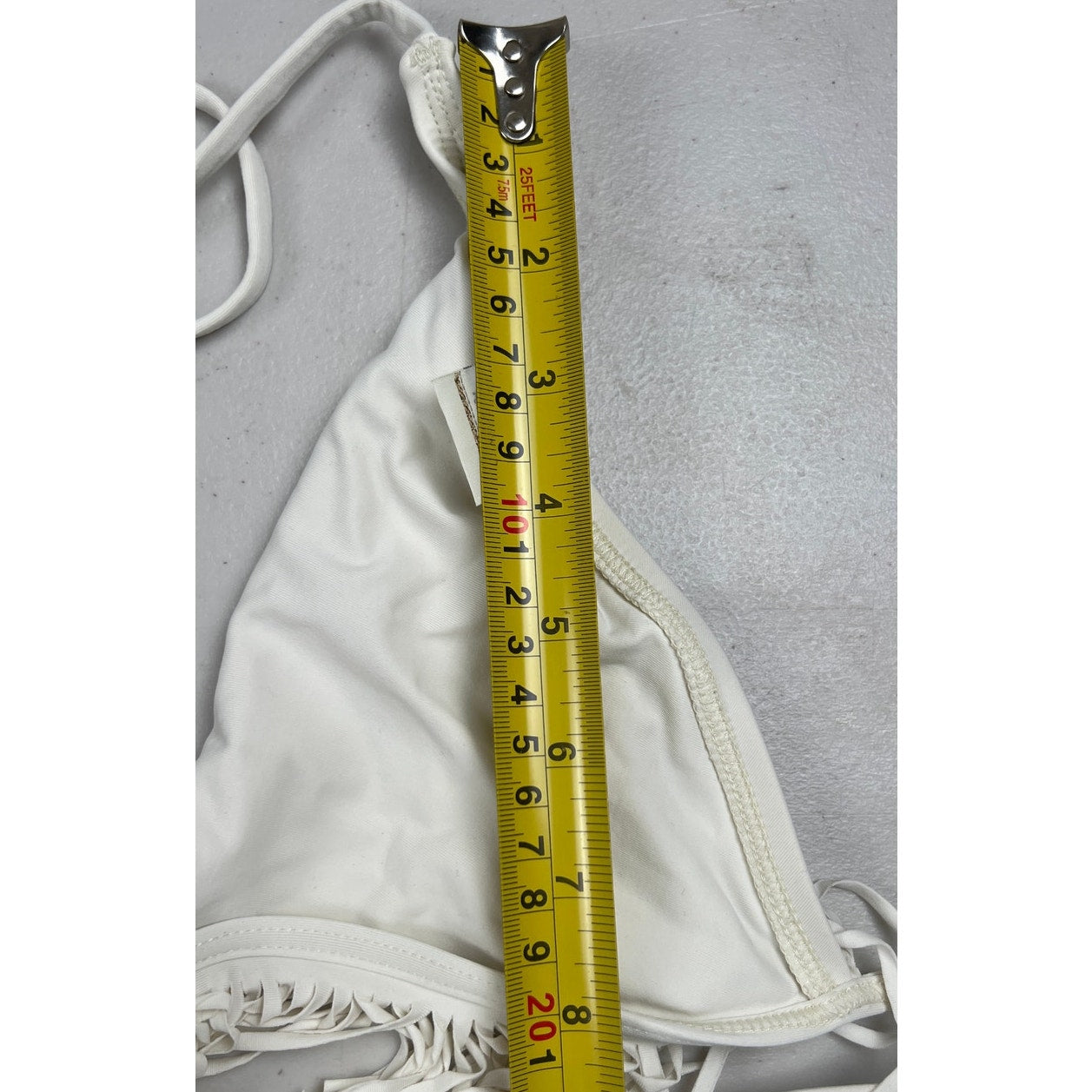 L- Space Women Swimwear Bikini White *Dimensions In Pictures*