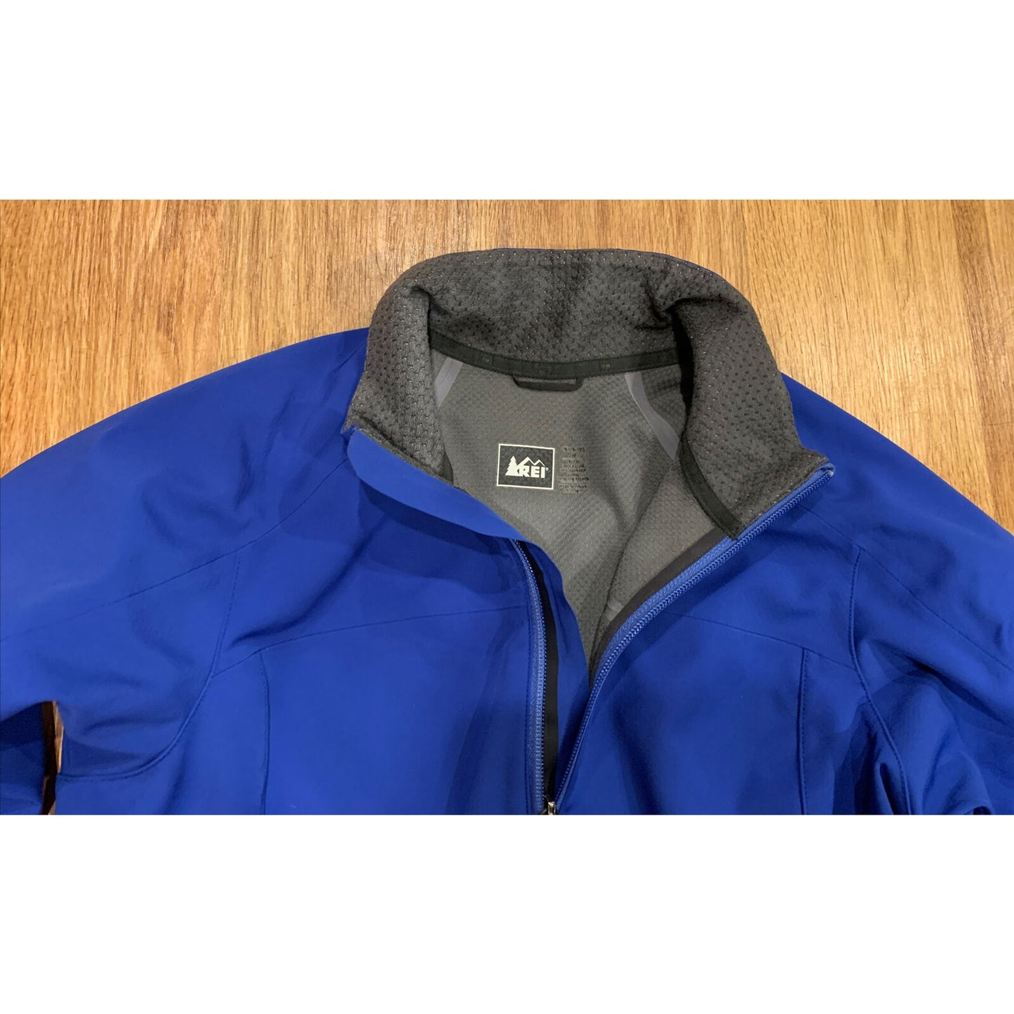 REI Women's Blue Zip Up Jacket Size Medium M - EUC