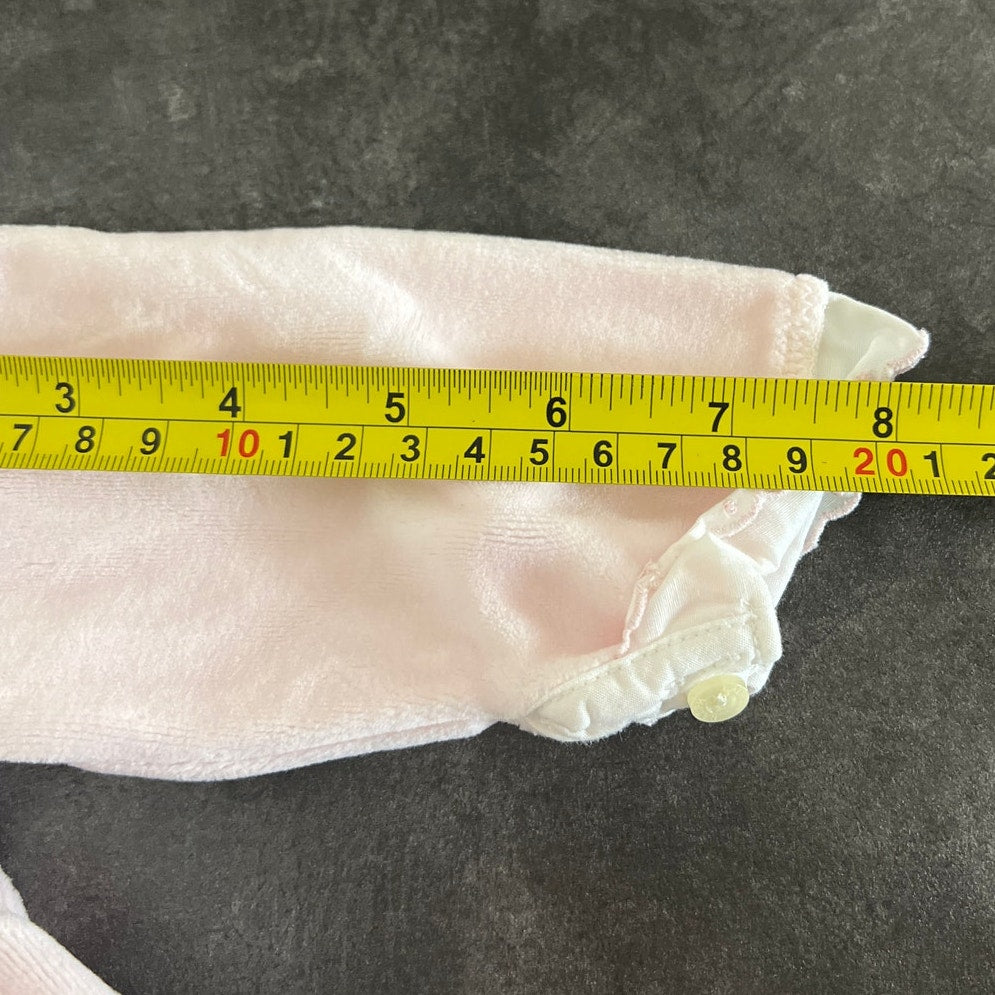 Ralph Lauren 3-6 Girls Baby Dress Pink Heather Laced