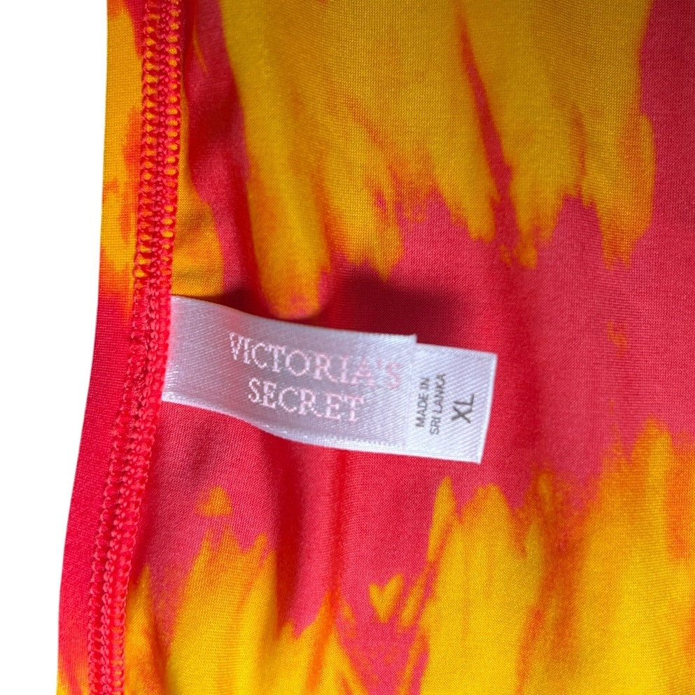 Victoria Secret XL 36C high Waisted Red Swimwear 2 Piece