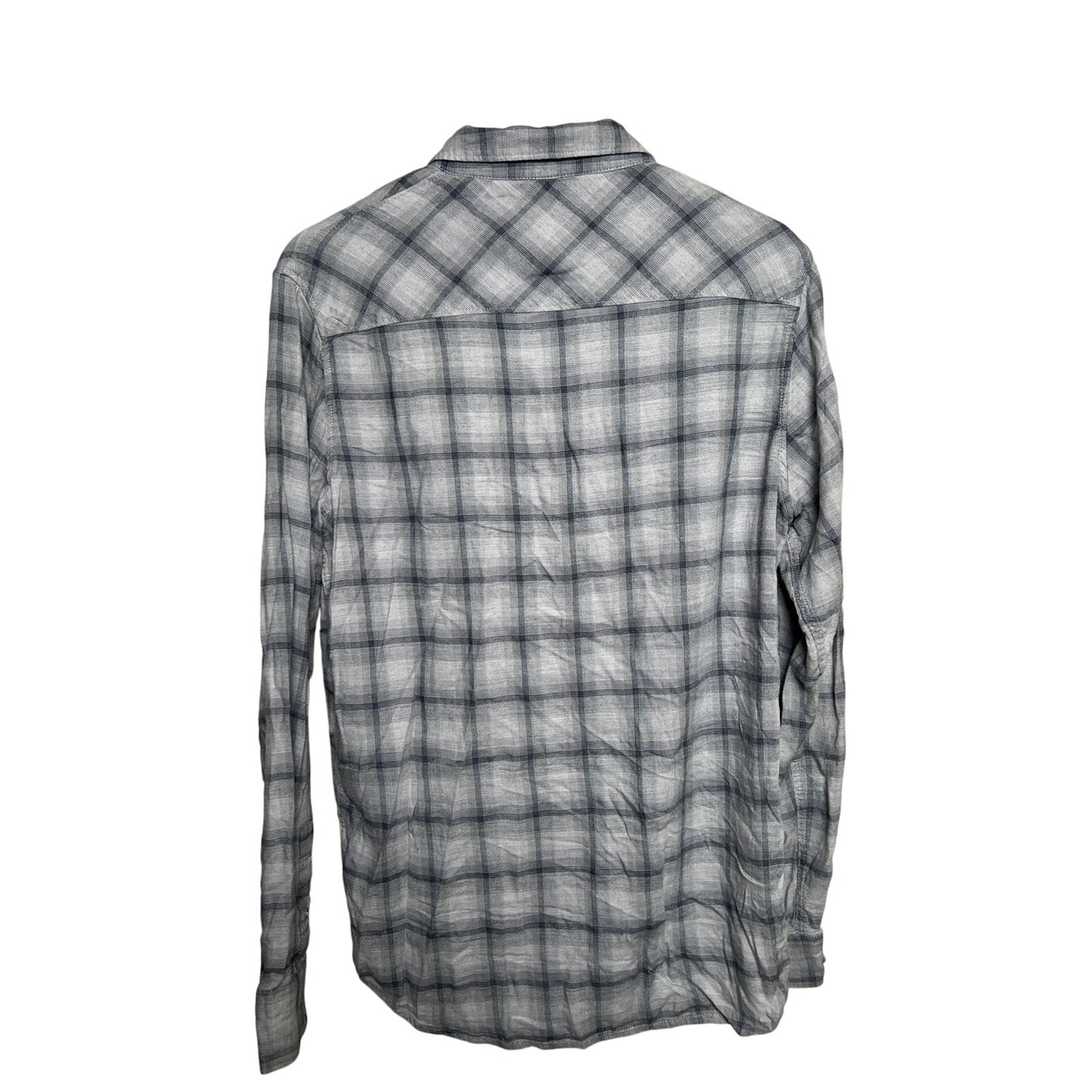 Travis Mathew Men's Plaid Flannel Button Down Long Sleeve Size M