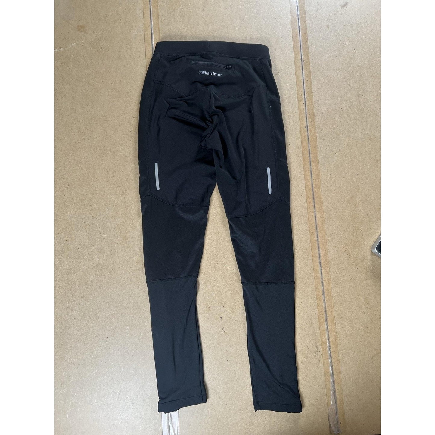 Karrimor Leggings Womens S Black Ankle Running Activewear Polyester Spandex