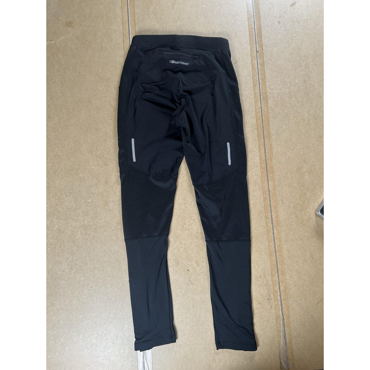 Karrimor Leggings Womens S Black Ankle Running Activewear Polyester Spandex