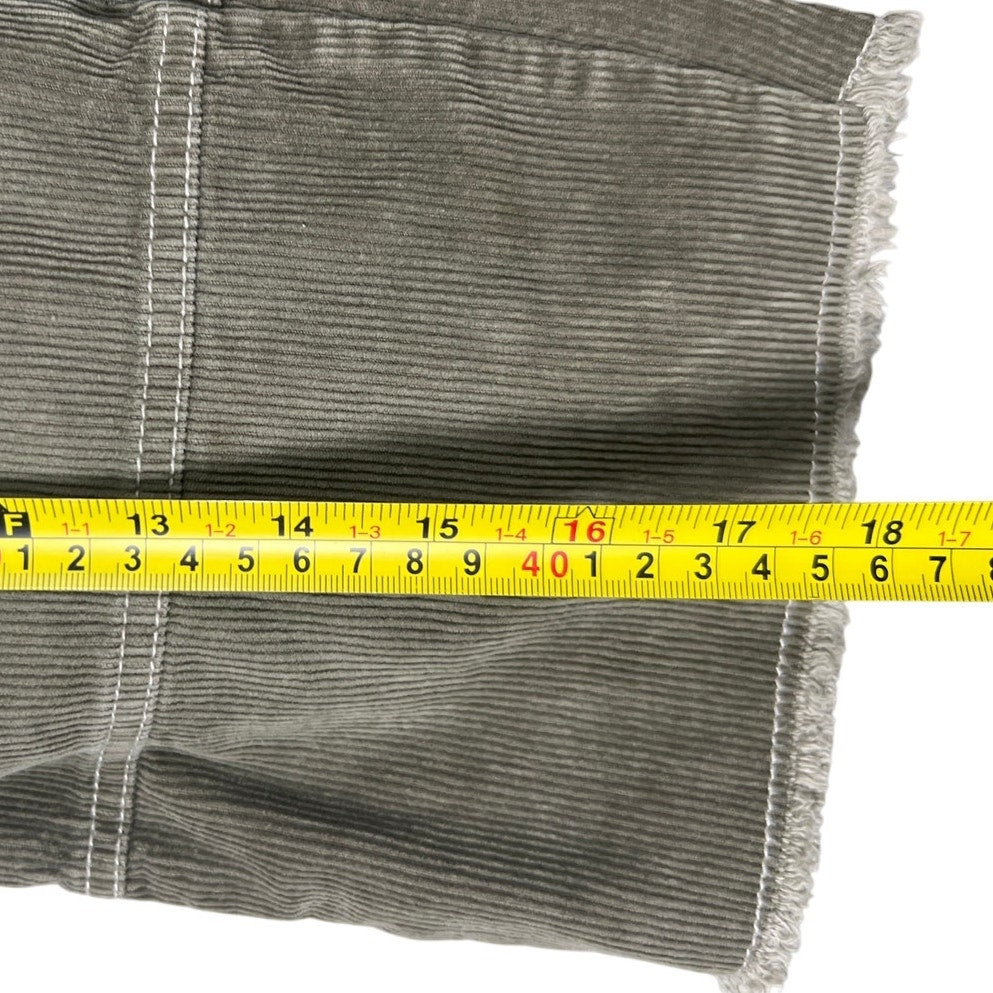 Mini Boden Army Green Corduroy Pants Size 8 Youth