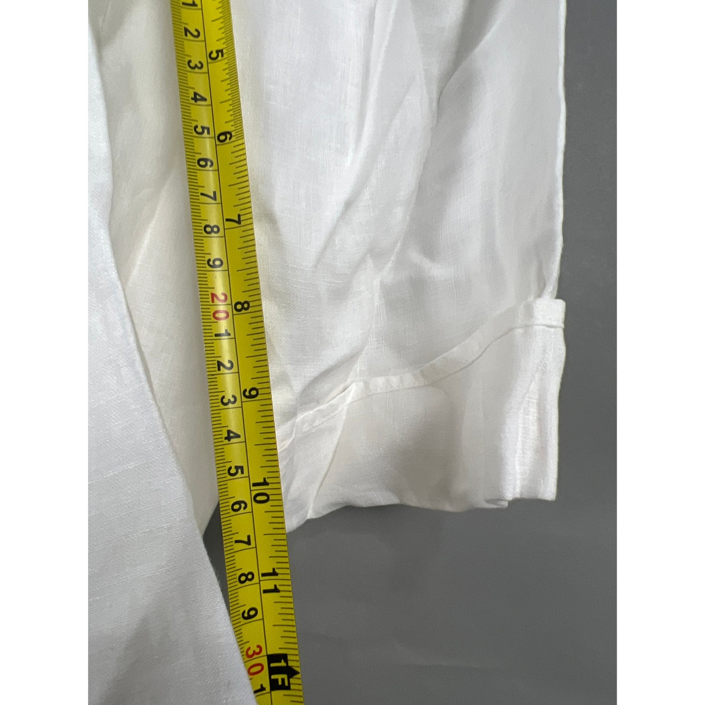 Habitat Clothes To live in Small Linen Long Sleeve Women's Top