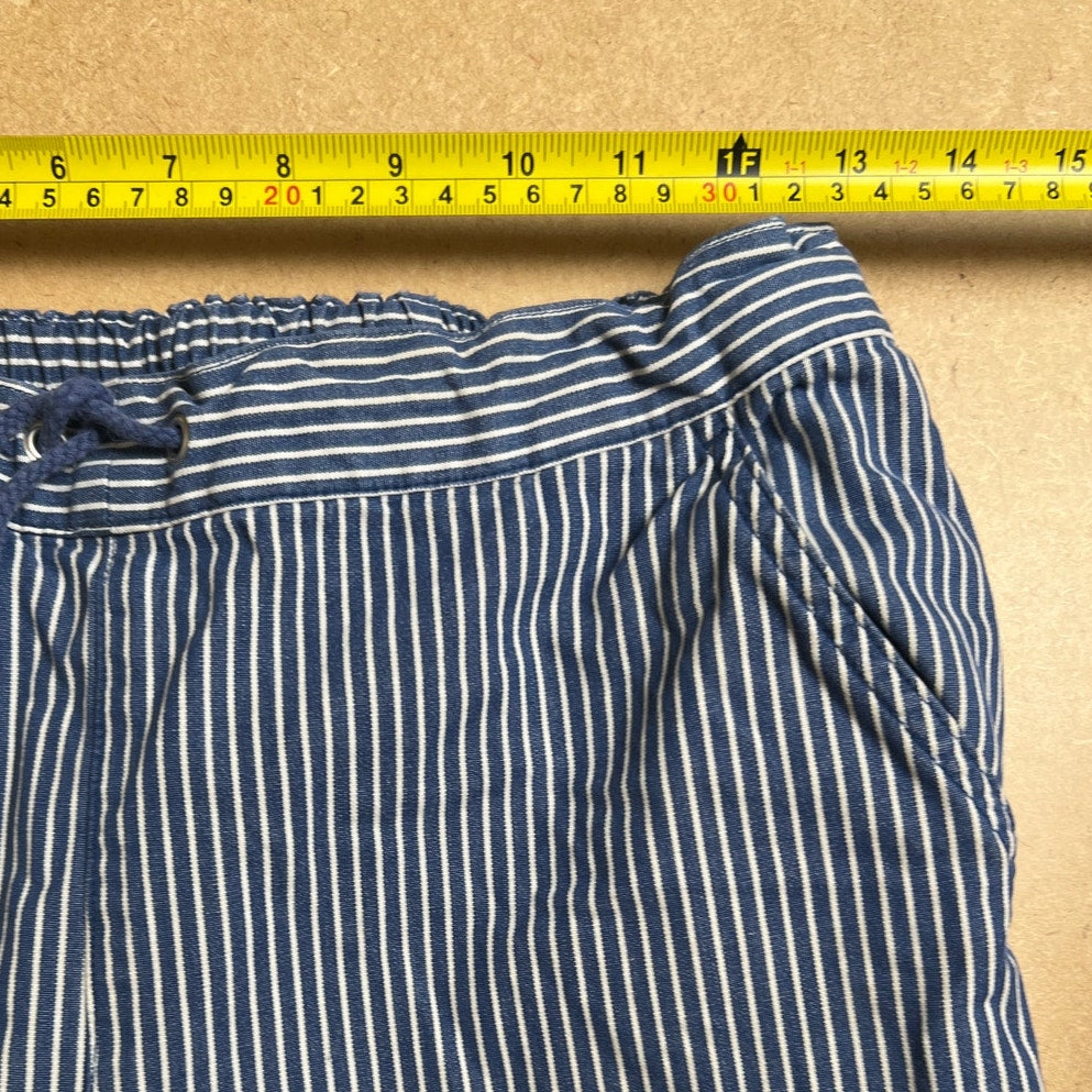 Hanna Andersson 100% Cotton Blue/White Stripped Pant Size Small