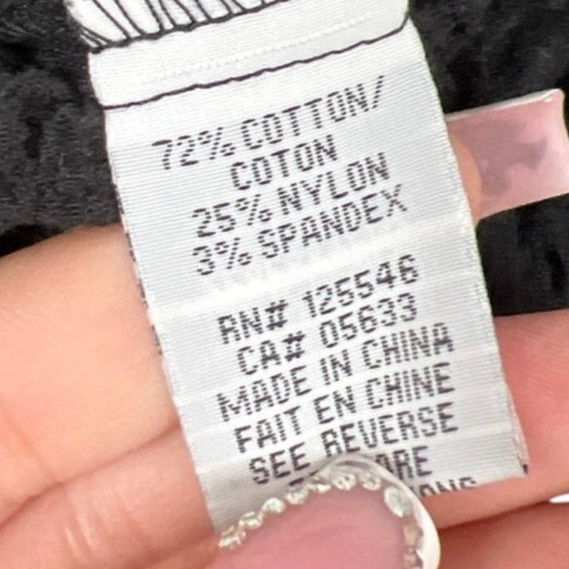 Hábitat Clothes To Live In Size XL Black Pants Women’s Wide