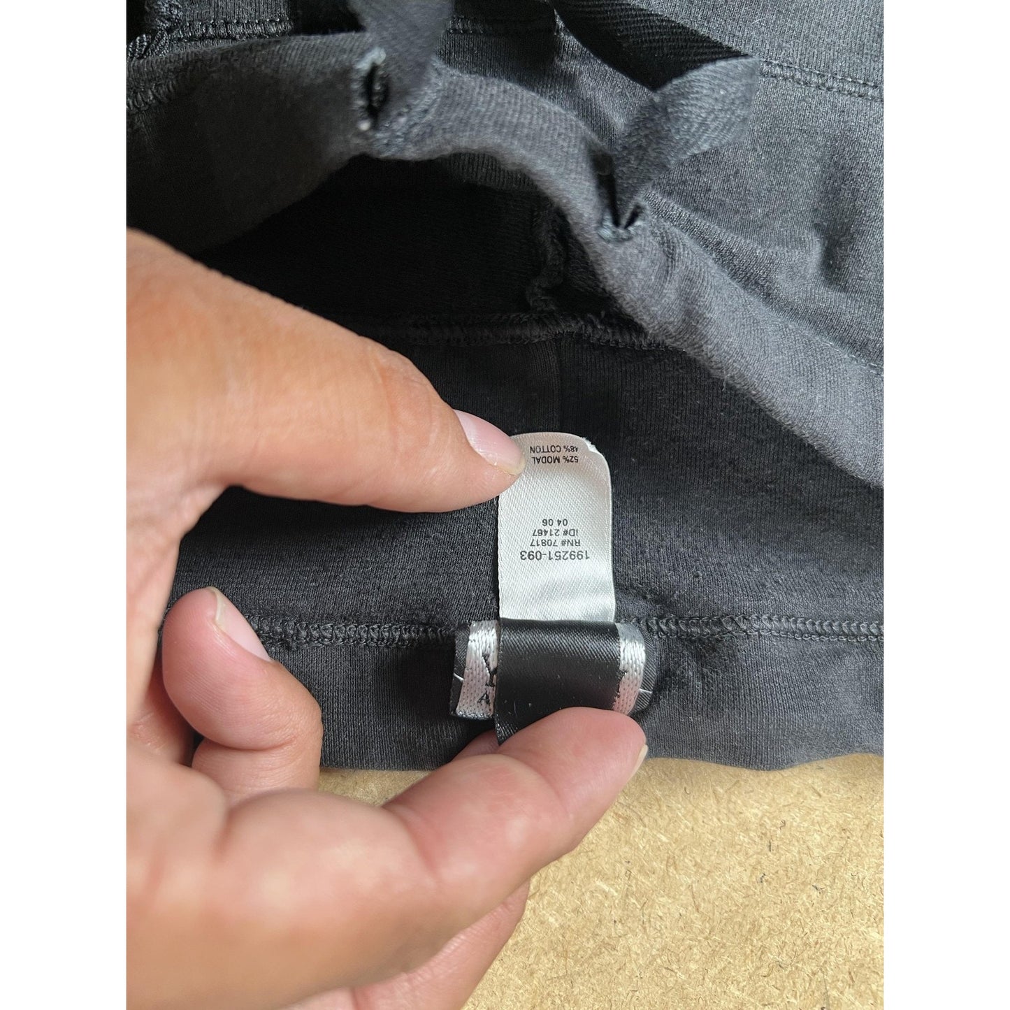 Body By Victoria Pants Womens S Black Sweatpants Drawstring Waist Pockets