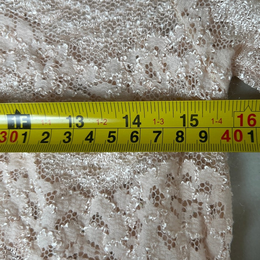 Honors Intimates Pink Lacy Women Tops NWT *Dimensions In Pictures*