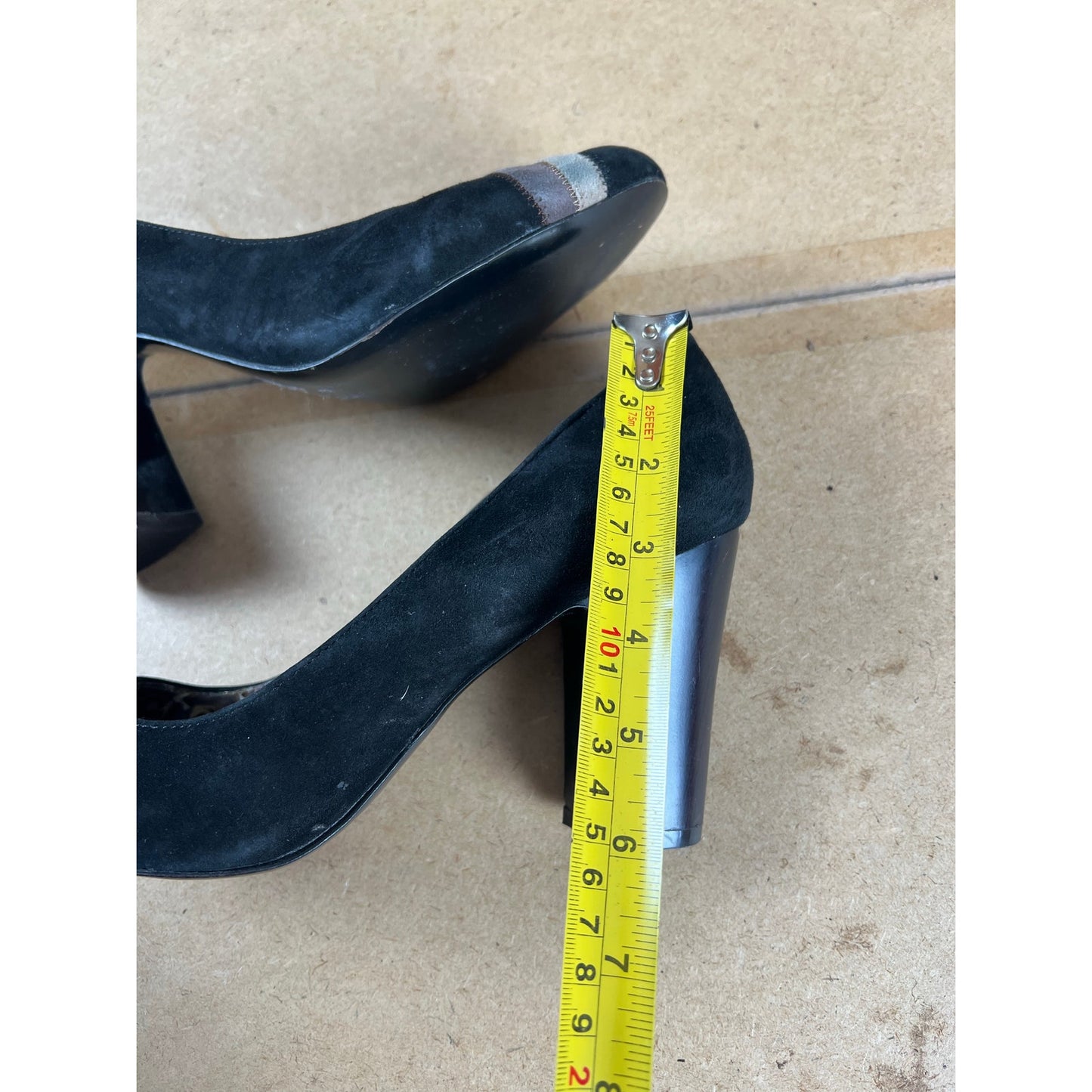 Missoni For Target Shoes Womens Size 5.5 Black Slip-On Suede Chevron Lined