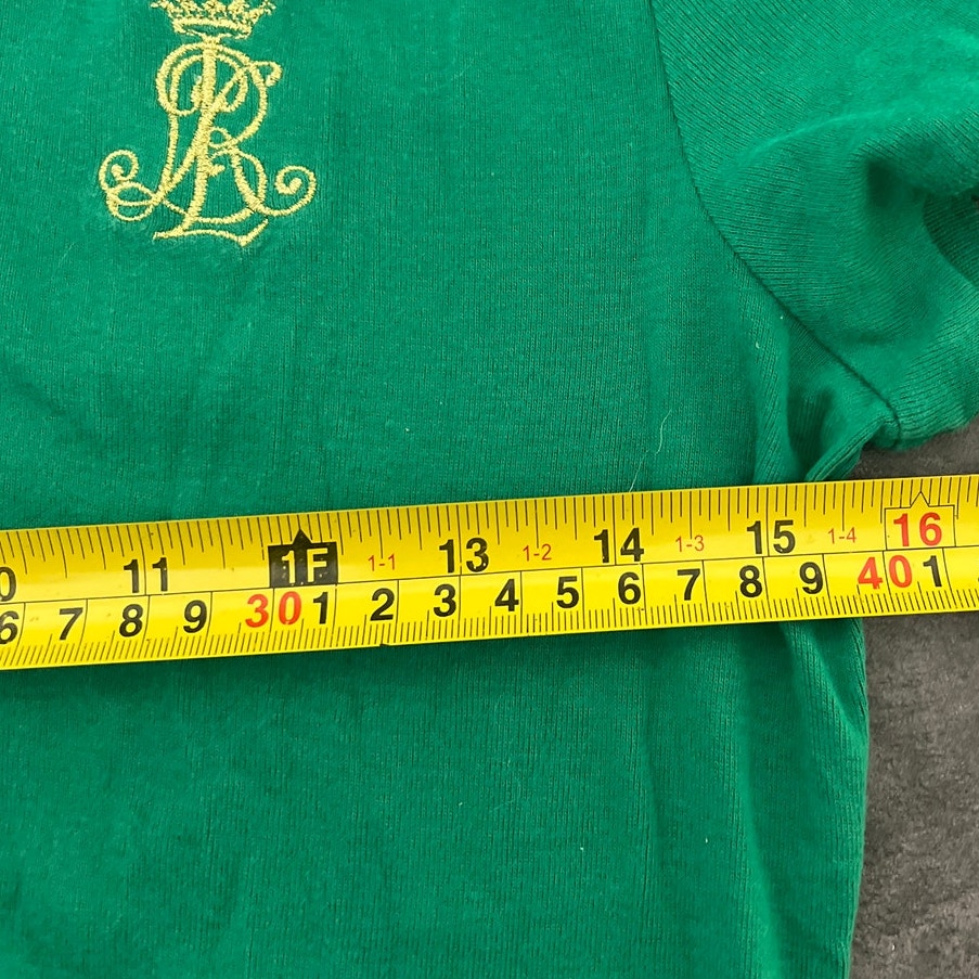 Ralph Lauren Small Women's Green Polo 100% Cotton