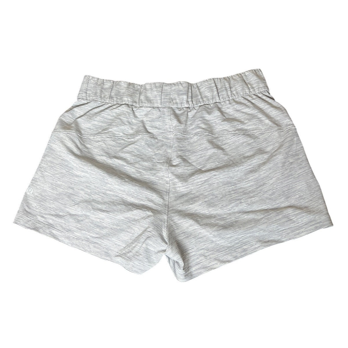 Lululemon Size 8 Nylon On the Fly MR Short 2.5" Heather Gray