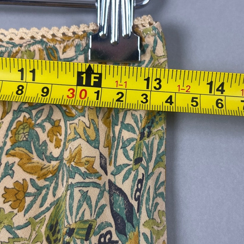 Sundance 100% Silk Yellow Floral Maxi Skirt Women'S Size 6