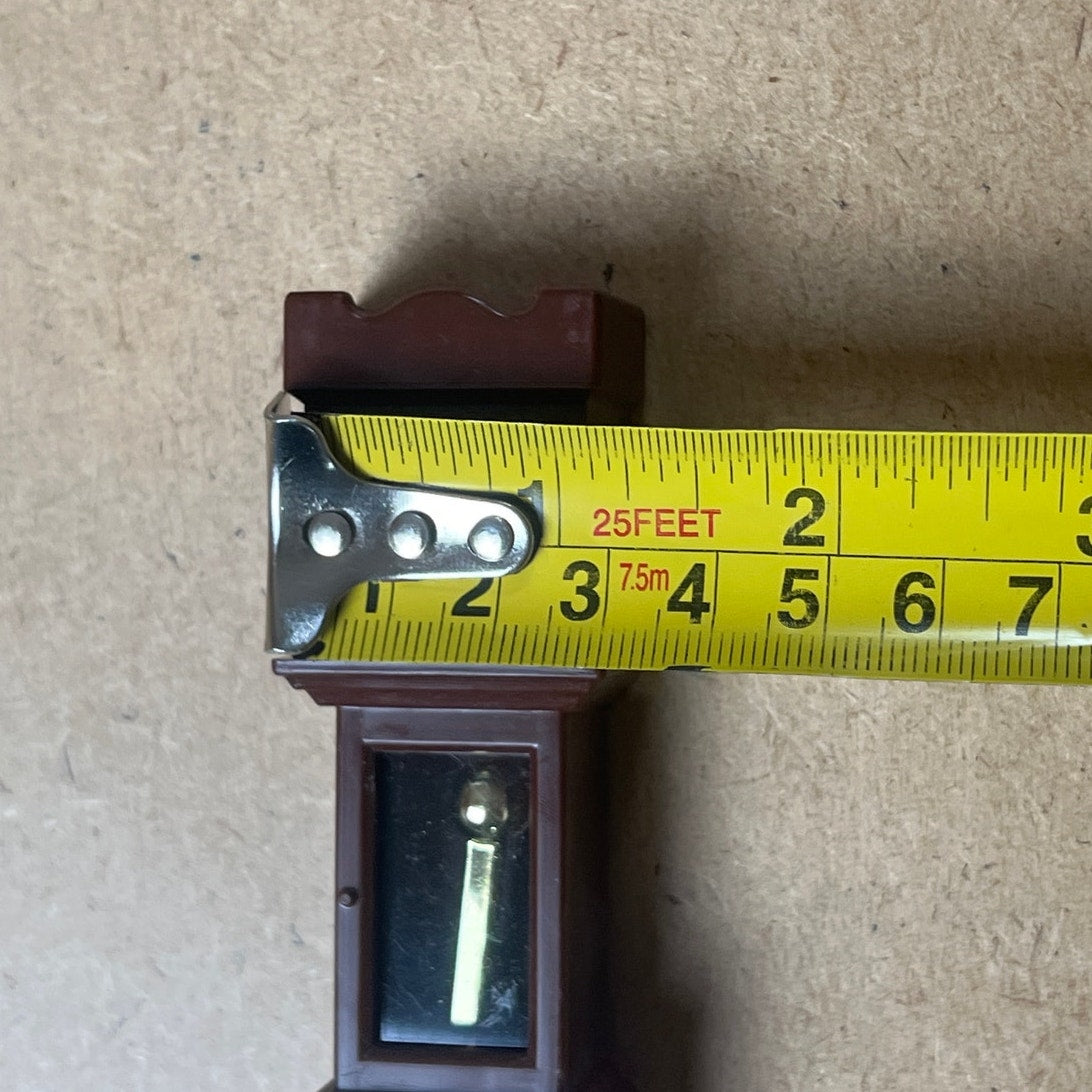 Vintage Grandfather Clock~ Fisher Price Dollhouse Furniture Toy