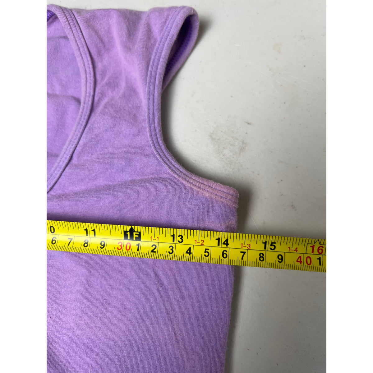 Free People Purple Women Tank Top *Minor Stains*