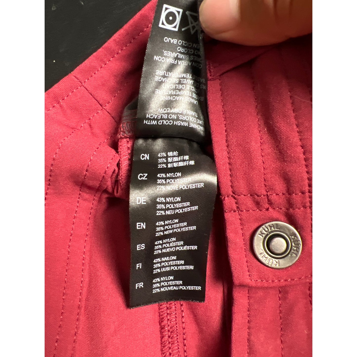 Kuhl Womens Hiking Outdoor Pants Coral Red Size 2