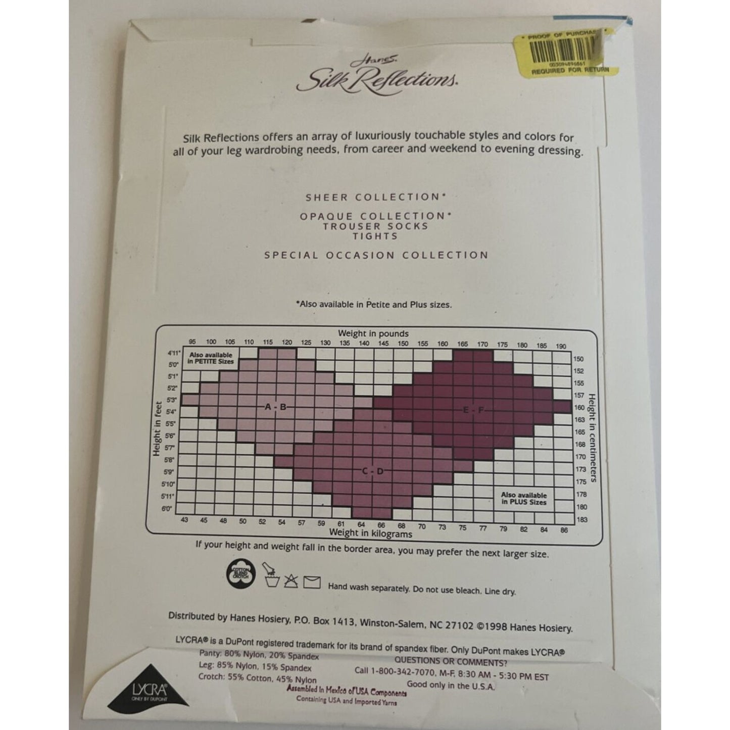 Hanes Silk Reflections 717 Silky Sheer Sandalfoot Barely There Control Top CD