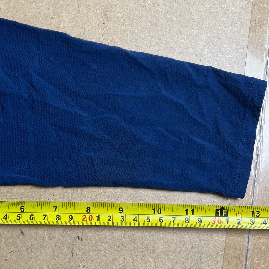 Anthropologie Dolan Sanibel Blue Sleeve Side Tie Dress Size S