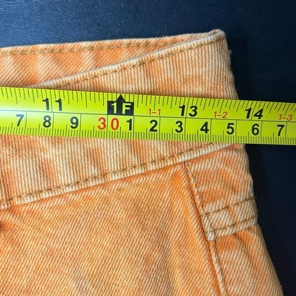 Búho Brasil Orange Women Shorts Size 36