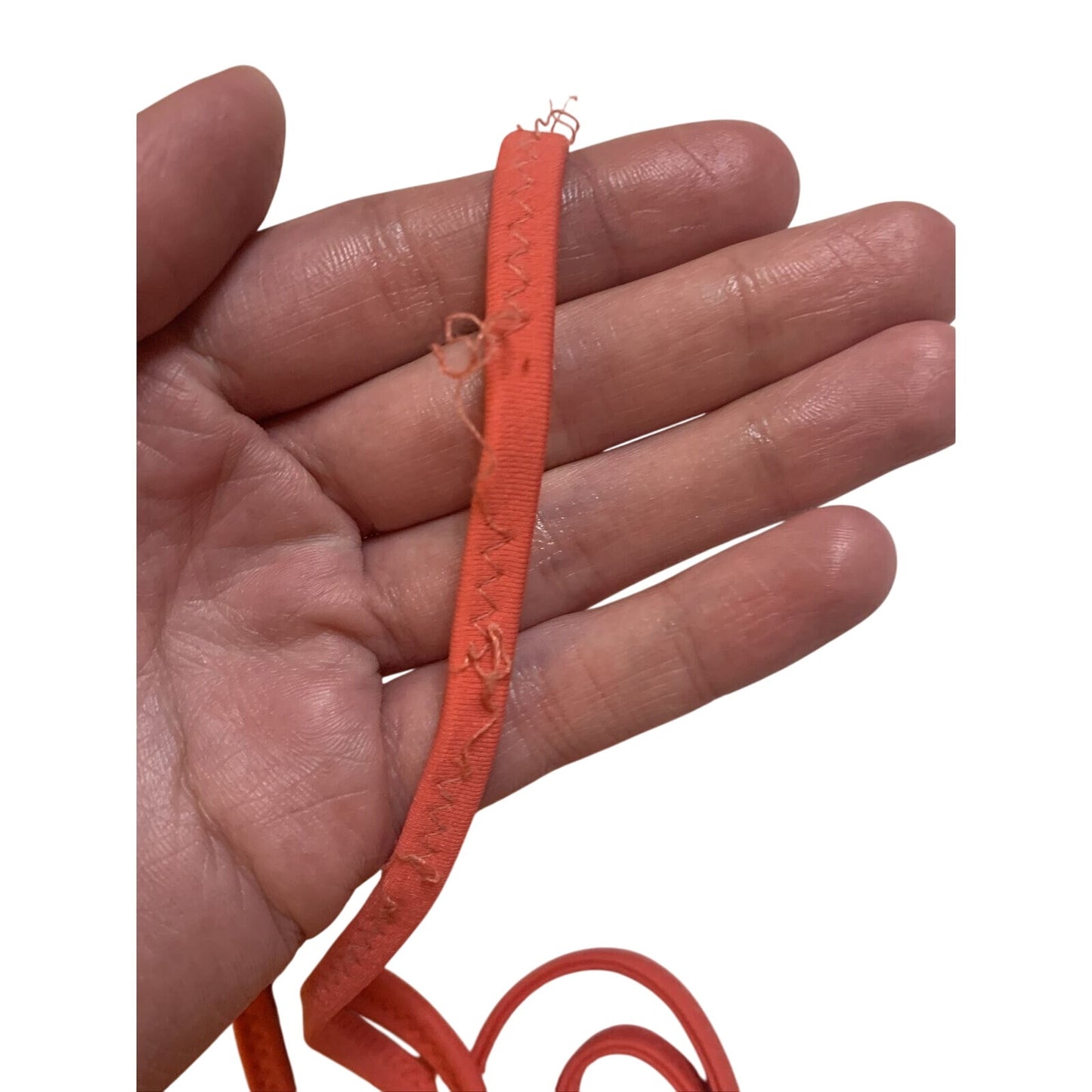 J.Crew Pink Bikini Tie Back Top swim swimwear Size Medium M - EUC