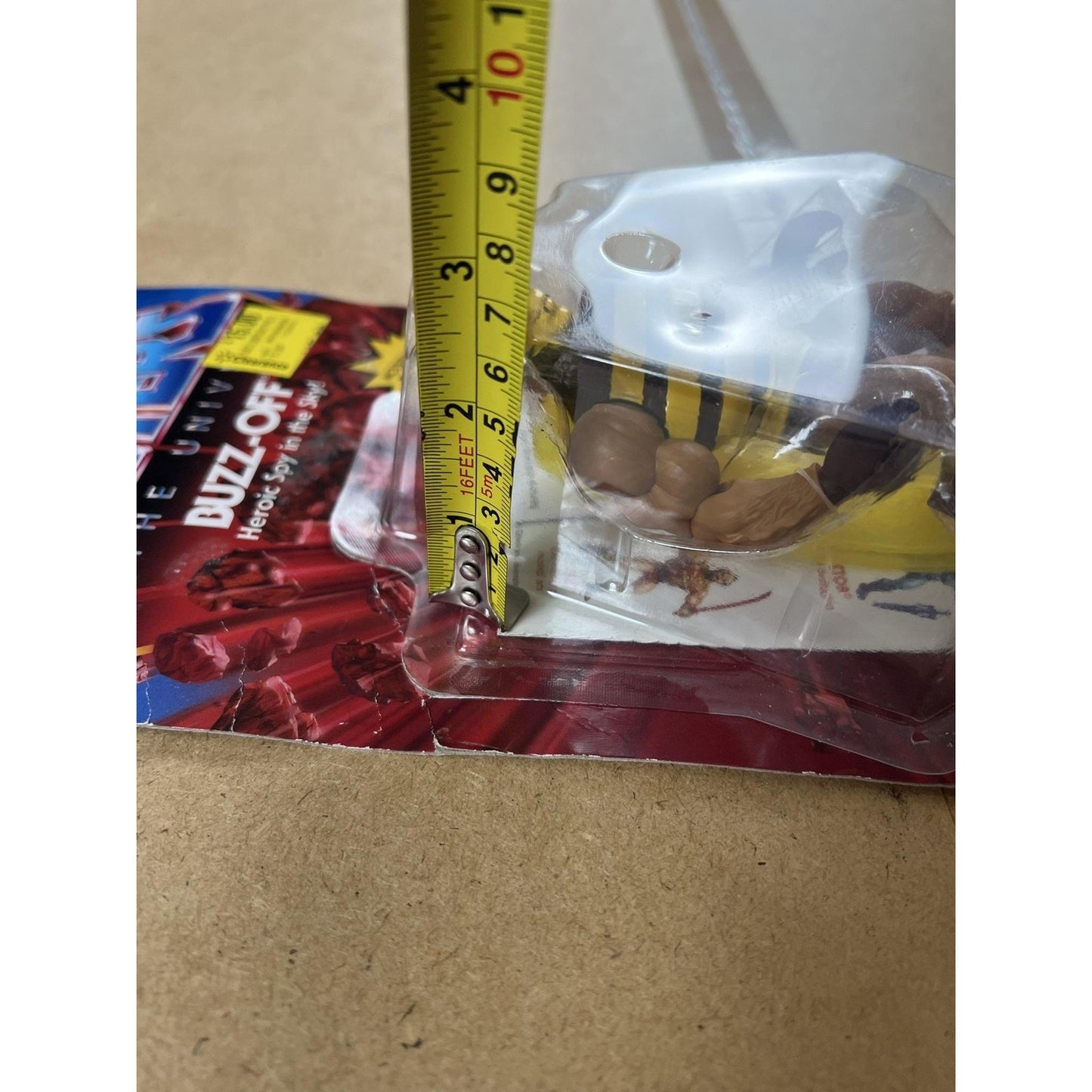 Mattel Masters Of The Universe Buzz-Off Yellow Bee Figure Made In China