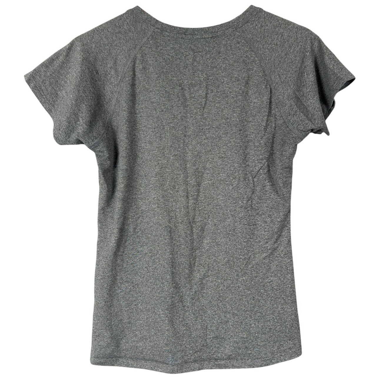 The North Face Women's Small Grey 100% Polyester Short Sleeve Shirt