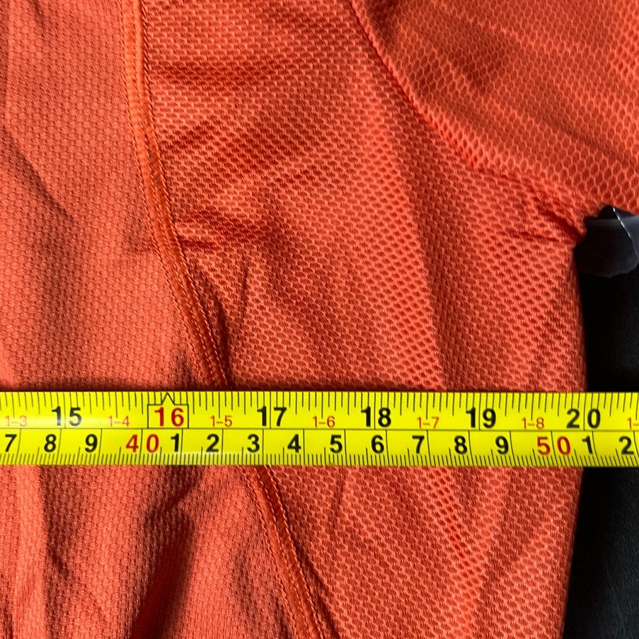 Novara Size Large Cycling Short Sleeve Active Jersey Shirt Orange Men’s