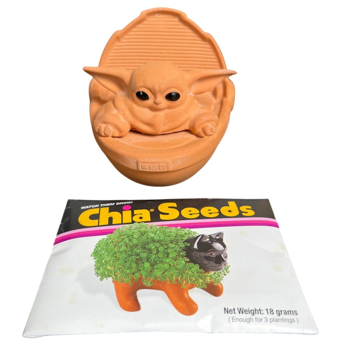 Chia Pet The Child Star Wars The Mandalorian Planter