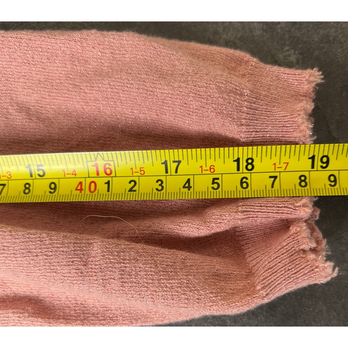 Sundays Zero Cotton Pink Long Cardigan *Dimensions In Picture*