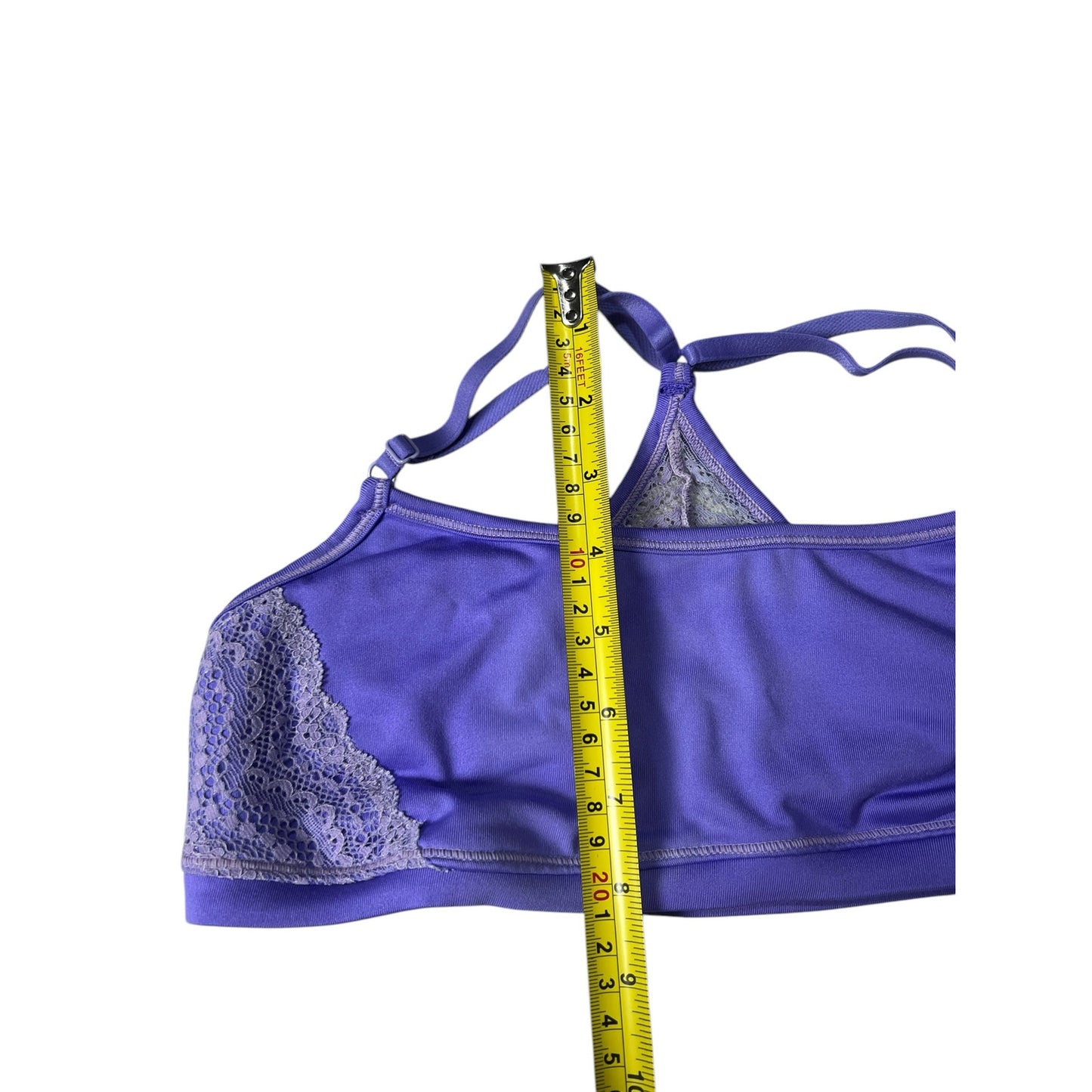 Aerie Purple Sports Bra Size Medium M Adjustable Straps