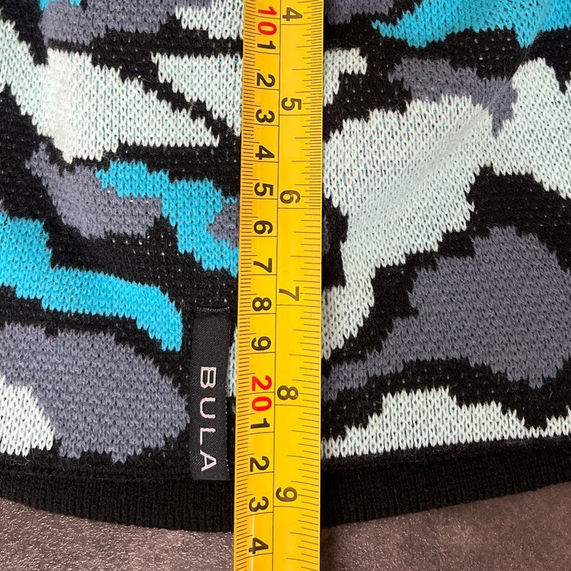 NWT Bula Camo BLue Gray Warm Beanie Unisex