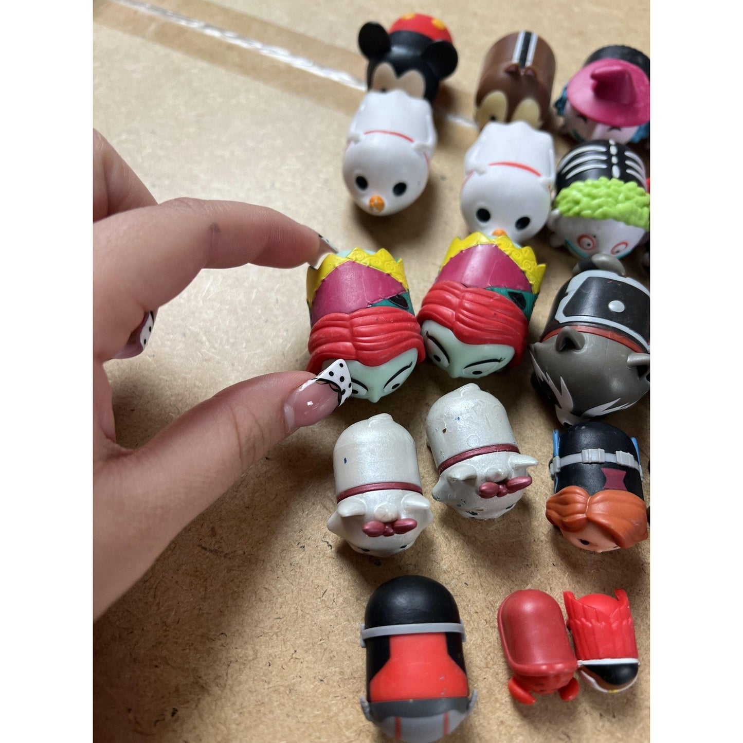 Disney Tsum Tsum Mini Figures Multicolor Small Stackable Collectible Set