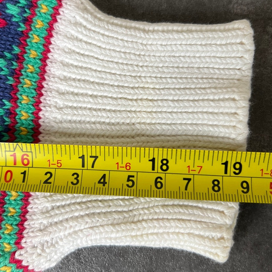 Dale of Norway Heavy Knit 100% Cotton Medium Ski Crewneck