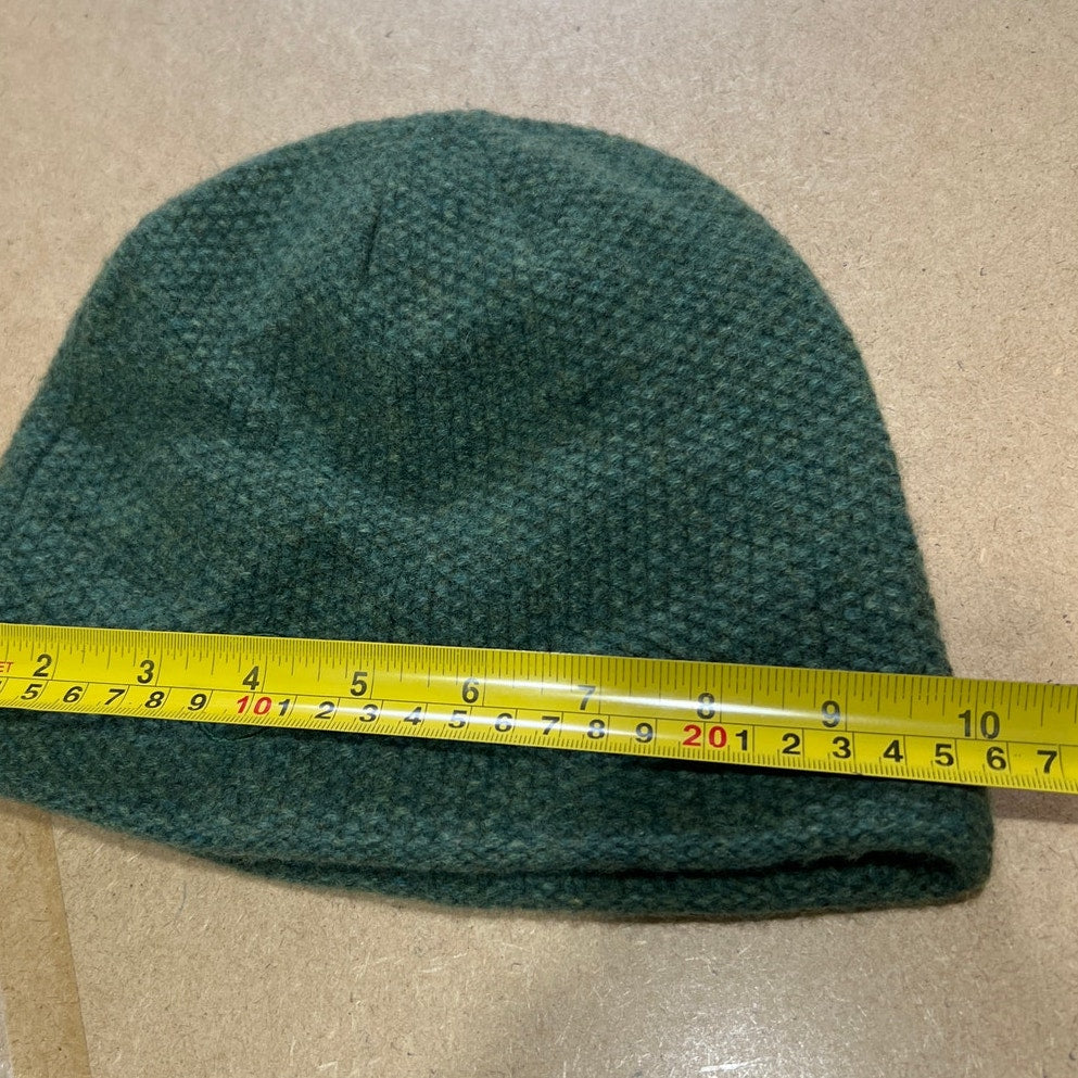 Patagonia 100% Wool Green One Size Beanie Unisex