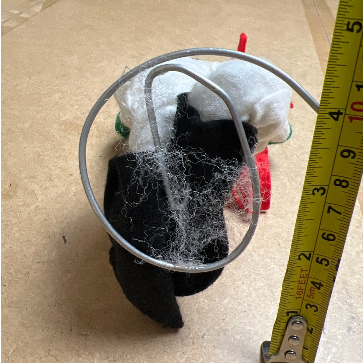 Vintage Annalee Doll 1982 Snowman with Pipe and Scarf